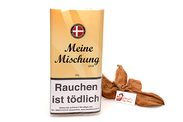 Meine Mischung Gelb Pipe tobacco 40g Pouch Meine Mischung Gelb Pipe tobacco 40g Pouch